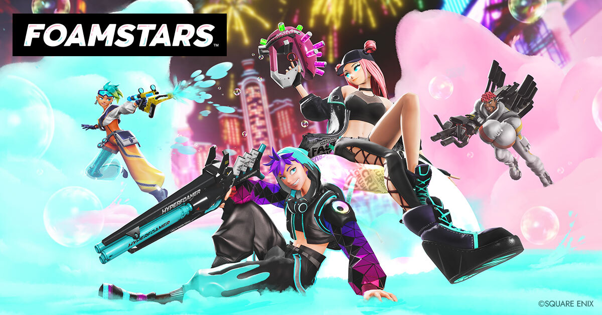 'FOAMSTARS' developed by Toylogic & SQUARE ENIX has resulted in its release on Tuesday, February 6th